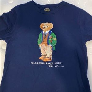 Boys polo bear shirt